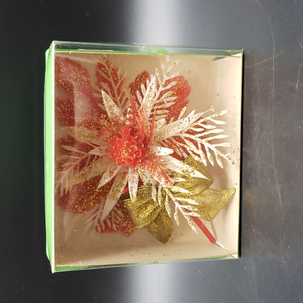 Vintage holiday corsage